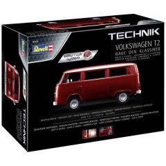Automodello in kit da costruire Volkswagen T2 - Technik - Easy Click System 1:24