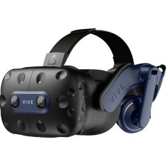 Vive Pro 2 Visore per realtà virtuale Nero (opaco), Nero-Blu con controller, con cuffie