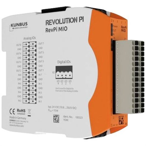 RevPi MIO Modulo espansione PLC 24 V/DC