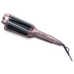 HT 65 Piastra capelli ondulati Rosa, Nero Spegnimento automatico, con display