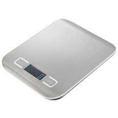 Bilancia da cucina digitale Portata max.=5 kg Argento/acciaio inox