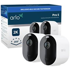 Pro 5 Spotlight Security Camera with 2x Camera Kit WLAN IP-Kit videocamere sorveglianza con 2 