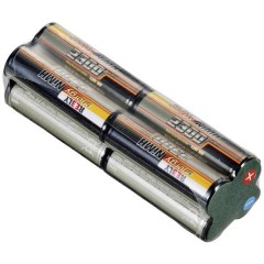Batteria ricaricabile NiMh 9.6 V 2300 mAh Numero di celle: 8 Stilo (AA) Stilo (AA) Blocco Con terminali a saldare