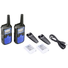 XT50 Pro Paar Blau Radio ricetrasmittente portatile LPD PMR Kit da 2