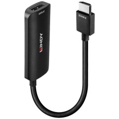 HDMI Adattatore [1x HDMI® - 1x DisplayPort, Micro USB] Nero 0.157 m
