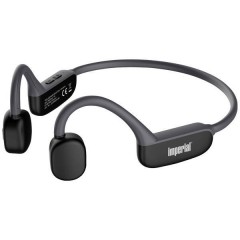 bluTC active 1 Sport On Ear cuffia auricolare Bluetooth Nero Cuffie acustiche ossee, Resistente al sudore,