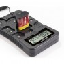 Tester batterie BT-12DIG Campo di misura (tester batterie) 1,2 V, 1,5 V, 3 V, 3,7 V, 6 V, 9 V, 12 V Pila,