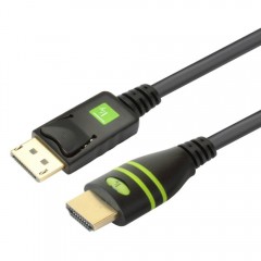 TECHLY Cavo Convertitore da DisplayPort a HDMI 3 m Nero 3 m