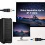 TECHLY Cavo Audio/Video DisplayPort 8K M/M 3 m Nero Nero 3 m