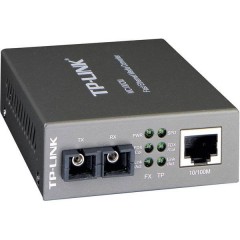 LAN, SC Simplex Media converter di rete 100 MBit/s