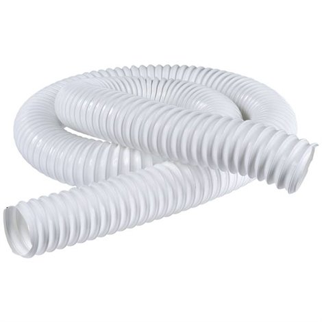 Tubo spiralato PUR Bianco (Ø x L) 55 mm x 2000 mm 2 m