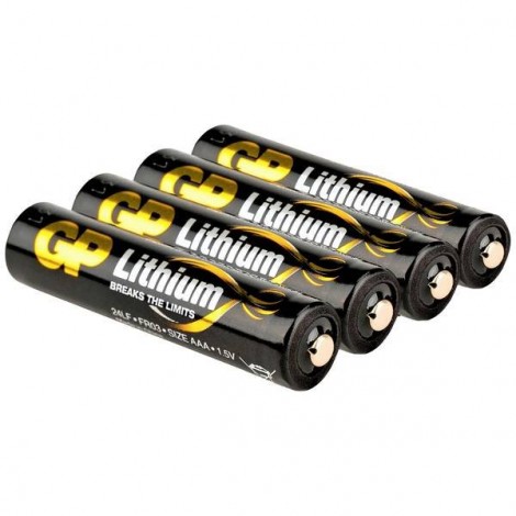 Batteria Ministilo (AAA) Litio 1.5 V 4 pz.
