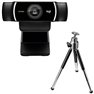 C922 Pro Stream Webcam Full HD 1920 x 1080 Pixel Con piedistallo, Morsetto di supporto