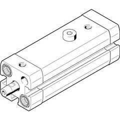 Unità lineare girevole CLR-12-10-L-P-A Materiale cassa: Alluminio battuto Lunghezza corsa: 19 mm 1 pz.