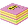 Cubo note adesive 76 mm x 45 mm Rosa neon, Verde Neon, Rosa, Giallo 450 Foglio