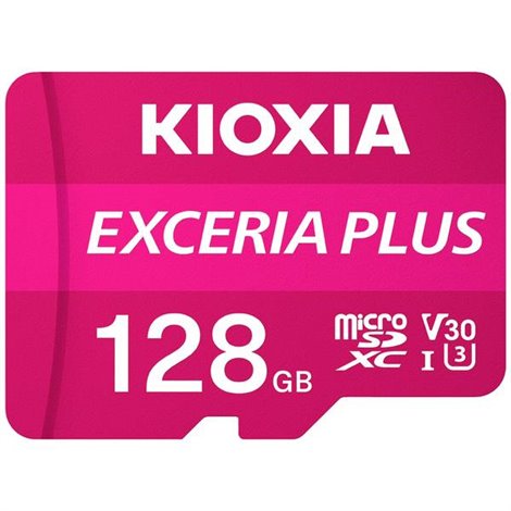 EXCERIA PLUS Scheda microSDXC 128 GB A1 Application Performance Class, UHS-I, v30 Video Speed Class Standard