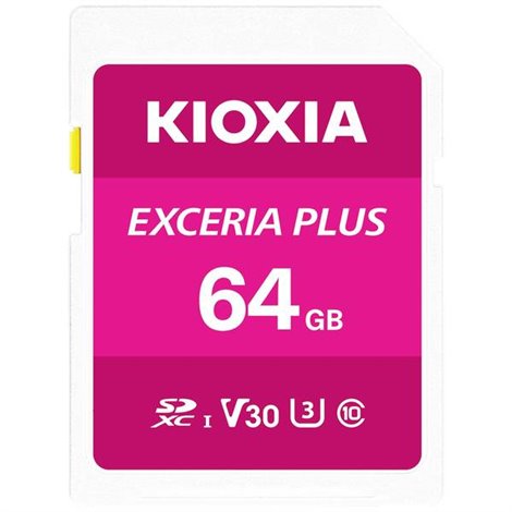 EXCERIA PLUS Scheda SDXC 64 GB UHS-I, v30 Video Speed Class