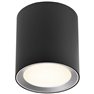 Landon Long Lampada LED a soffitto per bagno LED (monocolore) LED 6.5 W Da bianco caldo a bianco neutro Nero