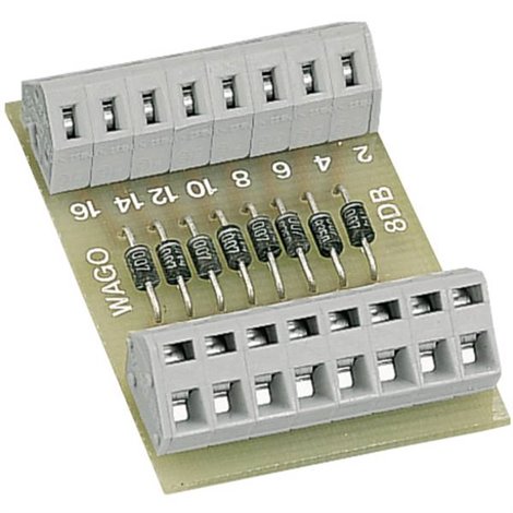 Modulo per porta logica a diodi, montabile su rotaia Contenuto: 1 pz.