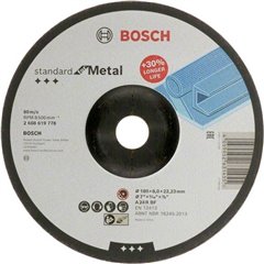 Standard for Metal Disco abrasivo 180 mm 1 pz. Metallo