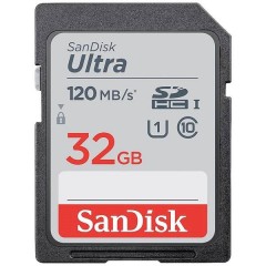 SDHC Ultra 32GB (Class 10/UHS-I/120MB/s) Scheda SDHC 32 GB Class 10, UHS-I