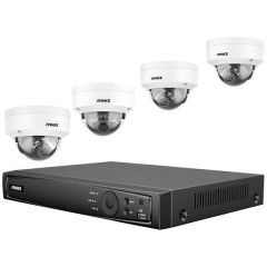 LAN IP-Kit videocamere sorveglianza 8 canali con 4 camere 4096 x 3072 Pixel