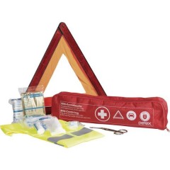 Kit di primo soccorso Incl. giubbotto di sicurezza, Incl. triangolo di emergenza DIN 13164 02-2022 1 