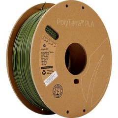 PolyTerra Filamento per stampante 3D Plastica PLA contenuto di plastica ridotto 1.75 mm 1000 g Verde