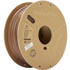 PolyTerra Filamento per stampante 3D Plastica PLA contenuto di plastica ridotto 1.75 mm 1000 g Terra