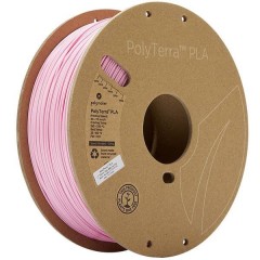 PolyTerra Filamento per stampante 3D Plastica PLA contenuto di plastica ridotto 1.75 mm 1000 g Rosa