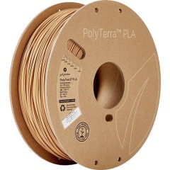PolyTerra Filamento per stampante 3D Plastica PLA contenuto di plastica ridotto 1.75 mm 1000 g Marrone