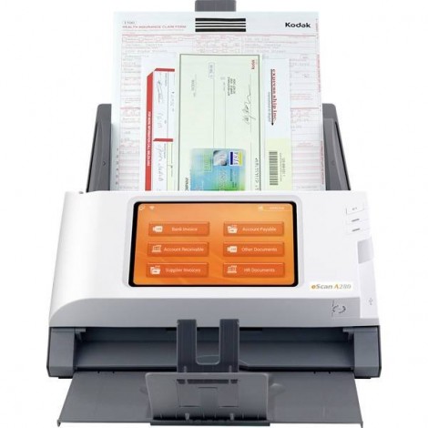 eScan A280 Enterprise Scanner documenti fronte e retro 216 x 1676 mm 600 x 600 dpi 20 Pagine/Min RJ45, USB 2.0,