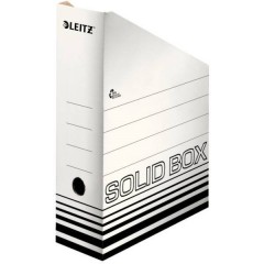 Solid 4607 Porta riviste DIN A4 Bianco, Nero Cartone 1 pz.