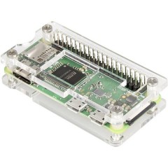 Custodia per scheda SBC Makercase RP-Zero Adatto per (kit di sviluppo): Raspberry Pi Acrilico trasparente