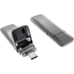 Chiavetta USB 128 GB Grigio USB-C® USB 3.2 (Gen 2)