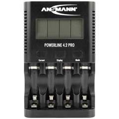 Powerline 4.2 Pro Caricabatterie universale NiCd, NiMH Ministilo (AAA), Stilo (AA)