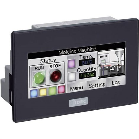Touch panel PLC con controllo integrato 24 V/DC