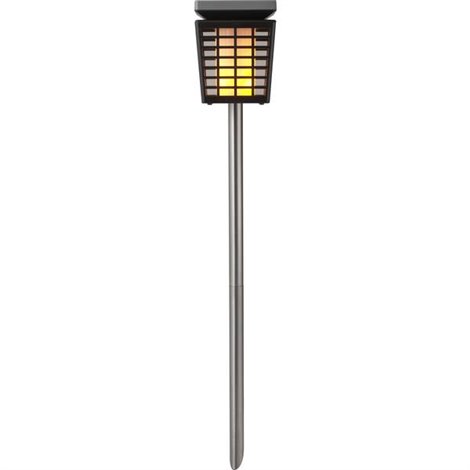 Lampada LED per giardino SMD LED 4.95 W Bianco caldo Grigio scuro