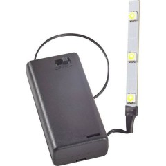 Striscia LED 3.5 V con scatola per batterie