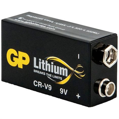 GPCR9VSTD565C1 Batteria da 9 V Litio 800 mAh 9 V 1 pz.