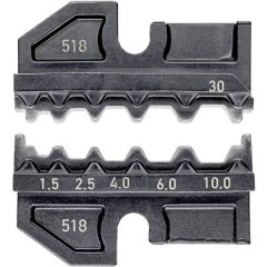 KNIPEX Matrice di crimpaggio Connettore non isolato 1.5 fino a 4 mm² Adatto per marchio (Pinze)