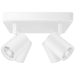 IMAGEO Spots 4x5W W 22-65K RGB SQ Plafoniera LED LED (monocolore) 20 W Bianco