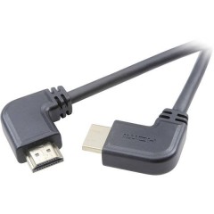 HDMI Cavo Spina HDMI-A, Spina HDMI-A 1.50 m Nero Canale di ritorno, contatti connettore
