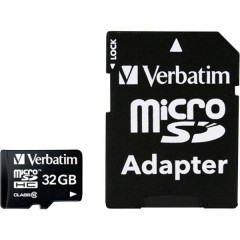 MICRO SDHC 32GB CL 10 ADAP Scheda microSDHC 32 GB Class 10 incl. Adattatore SD
