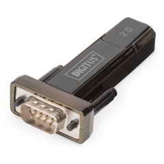 USB 2.0, Seriale Adattatore [1x Spina A USB 2.0 - 1x Spina SUB-D a 9 poli] contatti connettore dorati,