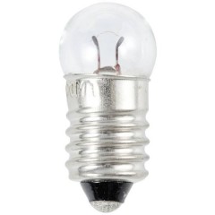 Lampada 2 W 6 V E10 Trasparente 1 pz.