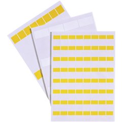 Etichetta per cavi Fleximark 25 x 25.40 mm Colore campo di marcatura: Giallo Numero di etichette: 24