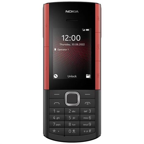 5710 XA Cellulare Nero/Rosso