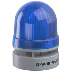Segnalatore luminoso Mini TwinLIGHT Combi 115-230VAC BU Blu 230 V/AC 95 dB