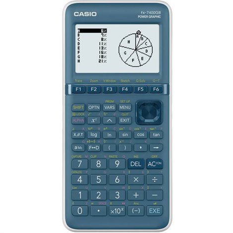 Calcolatrice grafica Cyan Display (cifre): 21 a batteria (L x A x P) 87.5 x 21.3 x 180.5 mm